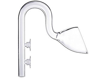 Aqua Rebell Glass Lily Pipe OF4 Aquarium Zubehör aus Glas Transparent 17 mm – Bild 1 von 2