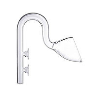 Produktbild von Aqua Rebell Glass Lily Pipe OF4 Aquarium Zubehör aus Glas Transparent 17 mm