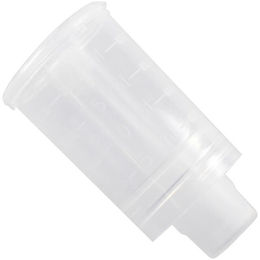 Produktbild von Aqua Rebell Messbecher für Fische aus Kunststoff in Rot Transparent 20 Milliliter