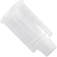 Produktbild von Aqua Rebell Messbecher für Fische aus Kunststoff in Rot Transparent 20 Milliliter