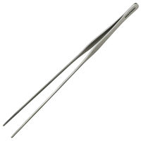 Produktbild von Aqua Rebell Pinzette aus Edelstahl 30 cm gerade silber