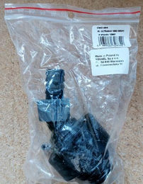 Produktbild von Aquael Absperrhahn IN für Ultramax 1000 / 1500 aus Kunststoff in Schwarz