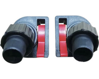 Aquael Absperrventil Out Red für Hypermax und Link Außenfilter 2er Pack Rot Schwarz – Bild 1 von 3
