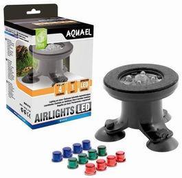 Aquael AIRLIGHTS LED Unterwasserbeleuchtung für Aquarien Schwarz – Bild 1 von 2