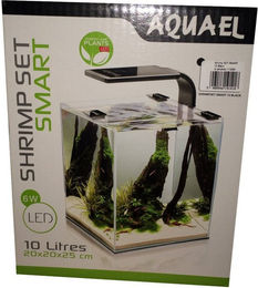 Aquael Aquarien Shrimp Set Day & Night 10L Garnelen Aquarium Komplettset – Bild 1 von 2