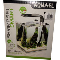 Produktbild von Aquael Aquarien Shrimp Set Day & Night 10L Garnelen Aquarium Komplettset