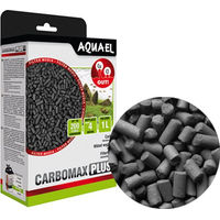 Produktbild von Aquael Carbomax Plus Aktivkohle Filtermedium für Fische 1000 ml - 2 x 0,5 l
