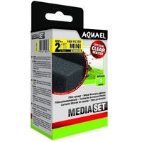 Produktbild von Aquael Filterschwamm Fan Mini Plus Filterwolle 2 Stück