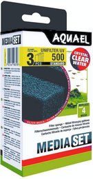 Aquael Filterschwamm für Uni Filter 500 Aquariumfilter für Fische 3 Stück – Bild 1 von 1