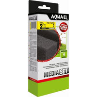 Produktbild von Aquael Filterschwamm Standard für FAN Plus Filter 2 Stück Schwarz