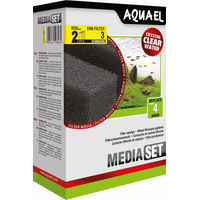 Produktbild von Aquael Filterschwamm Standard für FAN Plus Filter FAN 3 Plus Schwarz