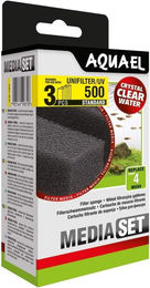 Produktbild von Aquael Filterschwamm Standard für Unifilter UV 500 in Schwarz