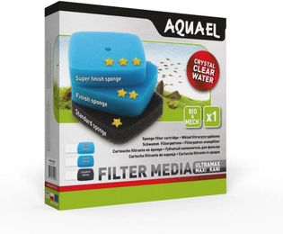 Aquael Finish Filterschwamm 30PPI für Ultramax und Maxikani Aquaristik Filtermedien 1 kg - 100 g – Bild 1 von 9