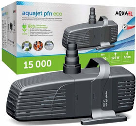 Produktbild von Aquael Fontänenpumpe PFN-15000 ECO für Süßwasser mit Keramikachse in Schwarz
