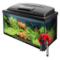 Produktbild von Aquael Leddy Day & Night Aquarien-Set mit LED-Leiste in Schwarz 25 Liter