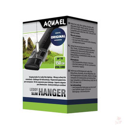 Aquael Leddy SLIM Hanger Aufhängung für Aquarium LED-Beleuchtung bis 150cm Schwarz Metall – Bild 1 von 3