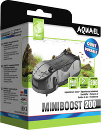Aquael Luftpumpe Miniboost 200 für Aquarien und Fische – Bild 1 von 3
