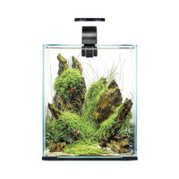 Produktbild von Aquael Shrimp Set Day & Night 20 Aquarium Set Schwarz 20 Liter inkl. LED-Beleuchtung Filter und Heizer - 20 l