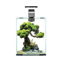 Produktbild von Aquael Shrimp Set Day & Night Aquarium 10 Liter inklusive LED-Beleuchtung, Filter und Heizer in Schwarz