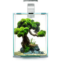 Produktbild von Aquael Shrimp Set Day & Night Nano Aquarium für Garnelen weiß 10 Liter