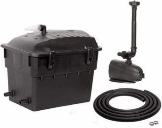 Produktbild von Aquael Springbrunnen Klarjet 15000 Filter Set für den Teich in Schwarz aus Kunststoff