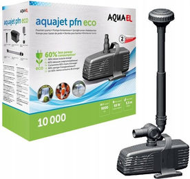 Produktbild von Aquael Springbrunnenpumpe PFN-10000 ECO für Süßwasser mit Keramikachse in Schwarz