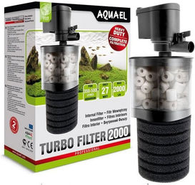 Aquael Turbo Filter 2000 Innenfilter für Süßwasseraquarien mit Belüftung und 2000 l/h Förderleistung - 1,219 kg – Bild 1 von 13