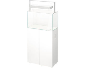 Aquael UltraScape 60 Snow Aquarium mit LED Beleuchtung und OPTI Glas 64 l – Bild 1 von 3