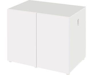 Aquael UltraScape Aquarium Unterschrank für Fischaquarien 90 x 60 x 80 cm Weiß – Bild 1 von 2
