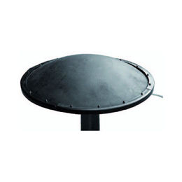 Produktbild von Aquaforte Belüftete Kappe für Bodenablauf aus Kunststoff Schwarz 38cm
