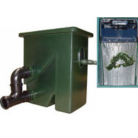 Produktbild von AquaForte CompactSieve II Bogensiebfilter für Teich mit 300 Micron Durchlass und bis zu 15m³/h Leistung in Grün