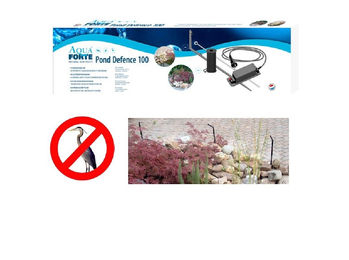 Aquaforte Elektro-Reiher- und Katzenabwehr für Teiche mit 500 m Elektrodraht – Bild 1 von 3