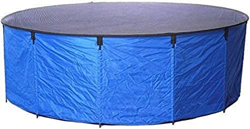 Aquaforte Flexi Bowl Flexibles Faltbecken für Koi und Fische Ø 180 x H 60 cm inklusive Abdecknetz und Tragetasche Blau - 1500 l – Bild 1 von 7