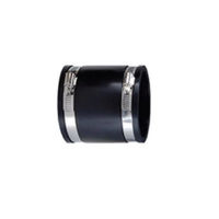 Produktbild von Aquaforte Flexible Muffe 2 1/2 Zoll 75mm aus Kunststoff Schwarz