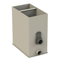 Produktbild von Aquaforte Ultra Sieve Low Teichfilter mit 2 Eingängen