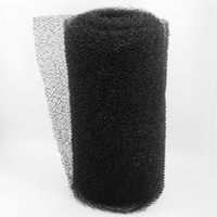 Produktbild von Aquagart Böschungsmatte Krallmatte Ufermatte UV-stabil Schwarz 7m x 1m 20mm Stärke