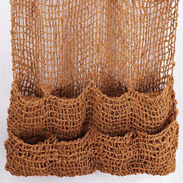 Aquagart Kokos Pflanztasche Ufermatte für den Teich mit 8 Teichtaschen 100 x 100 cm braun – Bild 1 von 1