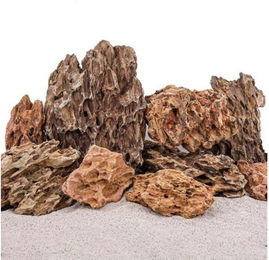 Aquaone Aquarium Drachensteine Natursteine Mix Braun 10kg Größe S bis XL - 10 kg – Bild 1 von 11