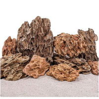 Produktbild von AquaOne Drachenstein Natursteine braun für Aquarium und Aquascaping 10 kg - 10 kg