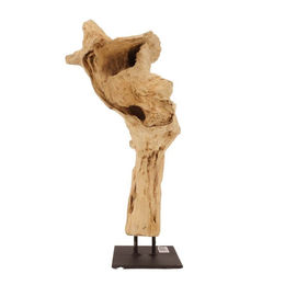 AquaOne Holz Deko Skulptur Oslo Wurzel aus Teakholz Natur Unikat – Bild 1 von 2
