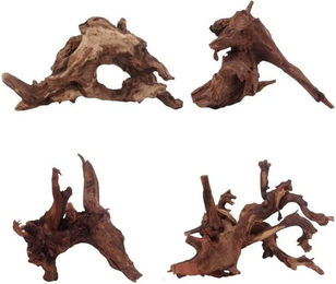 AquaOne MY Aquarium Driftwood Natur Flußwurzel für Süßwasser Fischbecken 20-30 cm – Bild 1 von 3