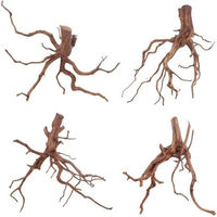 Produktbild von AquaOne Red Spider Wurzel für Süßwasser-Aquarien 30-40 cm Braun
