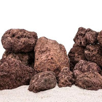 Produktbild von AquaOne Rote Lavasteine für Aquarien und Aquascaping 25kg - 25 kg