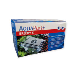 AquaParts Breedy S Schwimmende Ablaichbox aus Kunststoff für die Aufzucht von Jungfischen Transparent 13x7x7cm – Bild 1 von 2