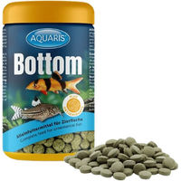 Produktbild von AQUARIS Bottom Tabletten Aquarium Fischfutter für Bodenfische und Welse 145g - 220 x 150 g
