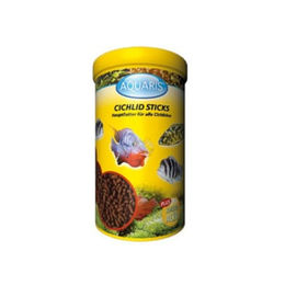 AQUARIS Cichlid Sticks Süßwasser Fischfutter für Buntbarsche 1 kg - 580 g – Bild 1 von 3