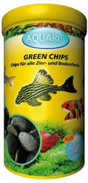 AQUARIS Green Chips Aquarium Fischfutter für Welse und Bodenfische 120 g / 250 ml - 125 g – Bild 1 von 5