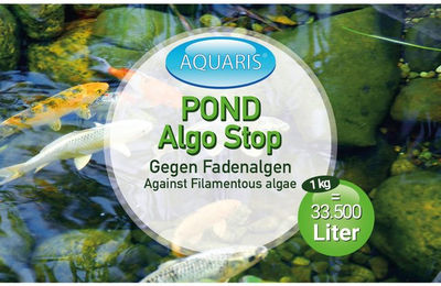 Aquaris POND Algo Stop Teichpflege gegen Algenbewuchs für Teichfische 1 kg - 1 kg – Bild 1 von 4