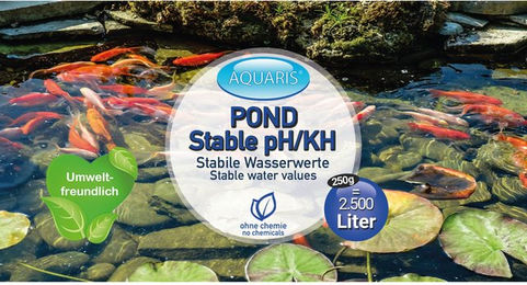 Aquaris POND Stable pH/KH Teichpflege zur Stabilisierung der Wasserwerte für Teichfische 250 g - 250 g – Bild 1 von 4