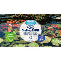 Produktbild von Aquaris POND Stable pH/KH Teichpflege zur Stabilisierung der Wasserwerte für Teichfische 250 g - 250 g